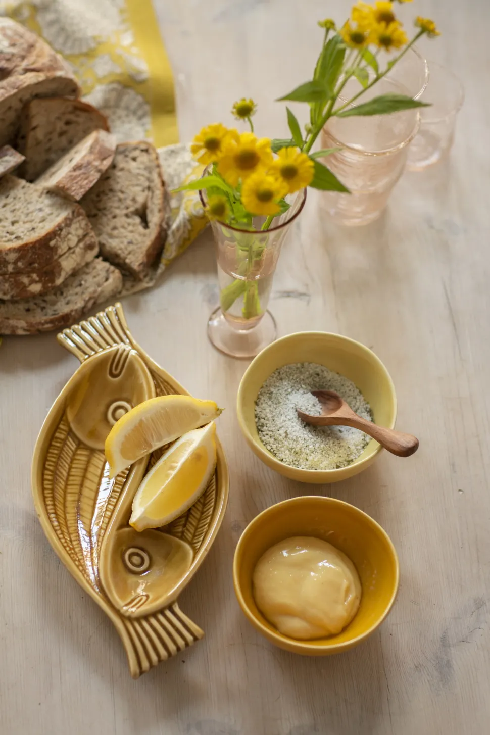 Ceramiczny półmisek ryby