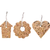 Ciasteczko dla ptaków serce (ziarna)