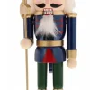 Dziadek do orzechów nutcracker figurka ozdoba świąteczna granatowy