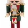 Dziadek do orzechów nutcracker figurka ozdoba świąteczna zielony