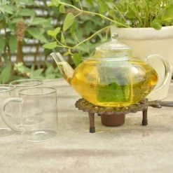 Żeliwna podstawka pod garnek podgrzewacz czajnika tealight