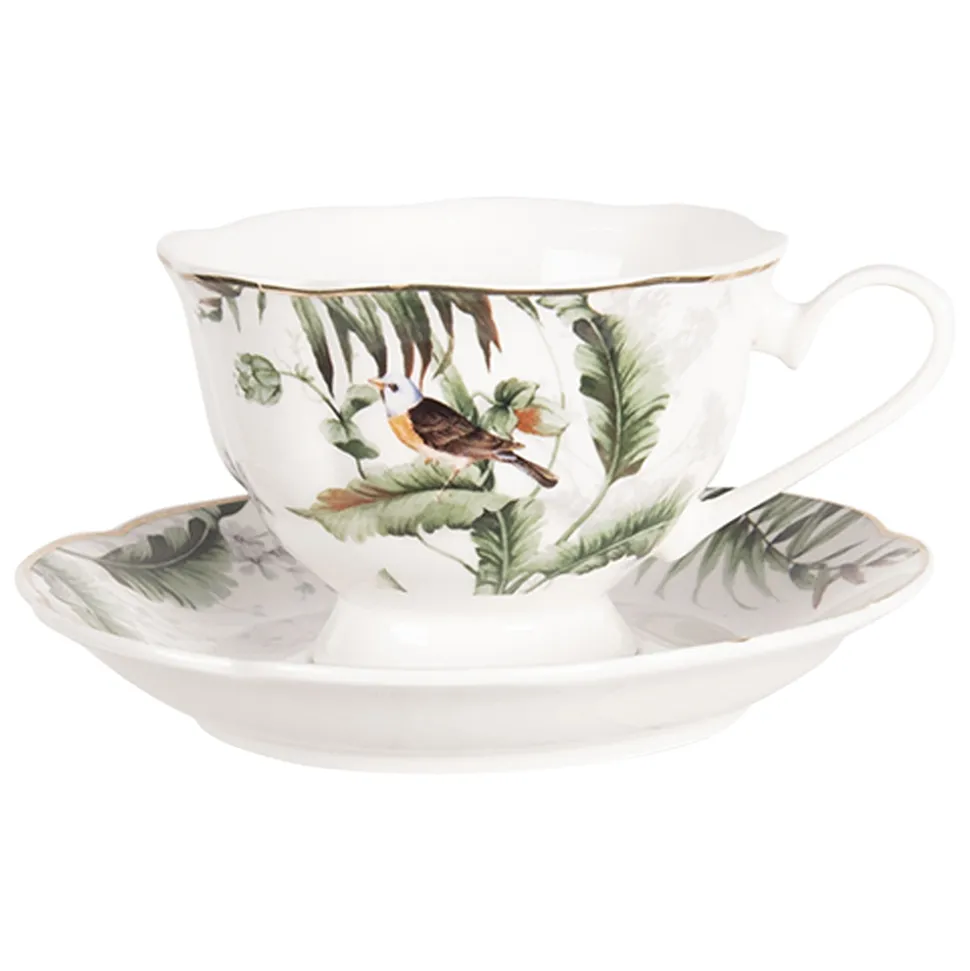 Filiżanka porcelanowa tropic zestaw 4 szt.