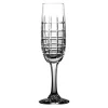 Kieliszki do szampana symetric kryształowe 6 sztuk Crystal Julia