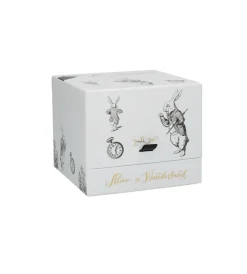 Kubek Porcelanowy Alicja w krainie czarów Królik w ozdobnym pudełku 350ml