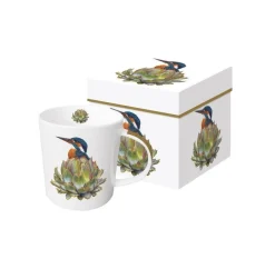 Kubek Porcelanowy Zimorodek w Ozdobnym Pudełku 350 ml