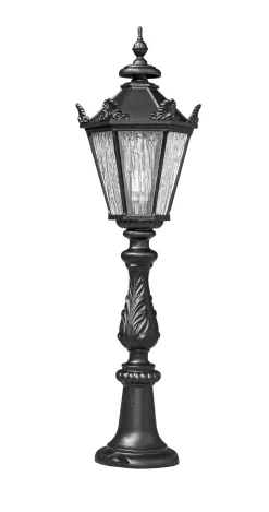 Lampa ogrodowa stojąca lampion lampa zewnętrzna żeliwna 90cm