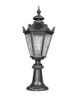 Lampa ogrodowa stojąca lampion lampa zewnętrzna żeliwna 67cm