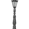 Lampa ogrodowa stojąca lampion lampa zewnętrzna żeliwna 123cm