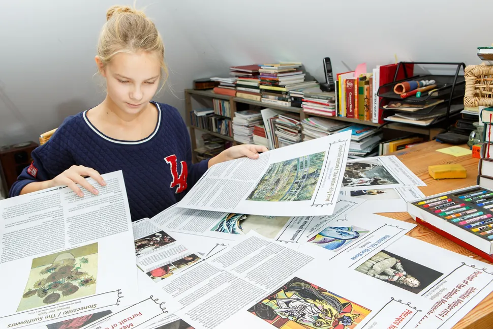 NAJSŁYNNIEJSZE OBRAZY ŚWIATA - TECZKA INSPIRACJI