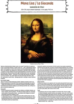 NAJSŁYNNIEJSZE OBRAZY ŚWIATA - TECZKA INSPIRACJI