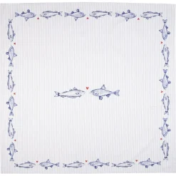 Obrus bawełniany 150x250 cm rybki