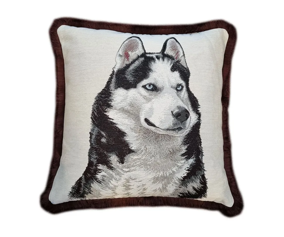 Poduszka dekoracyjna żakardowa Husky