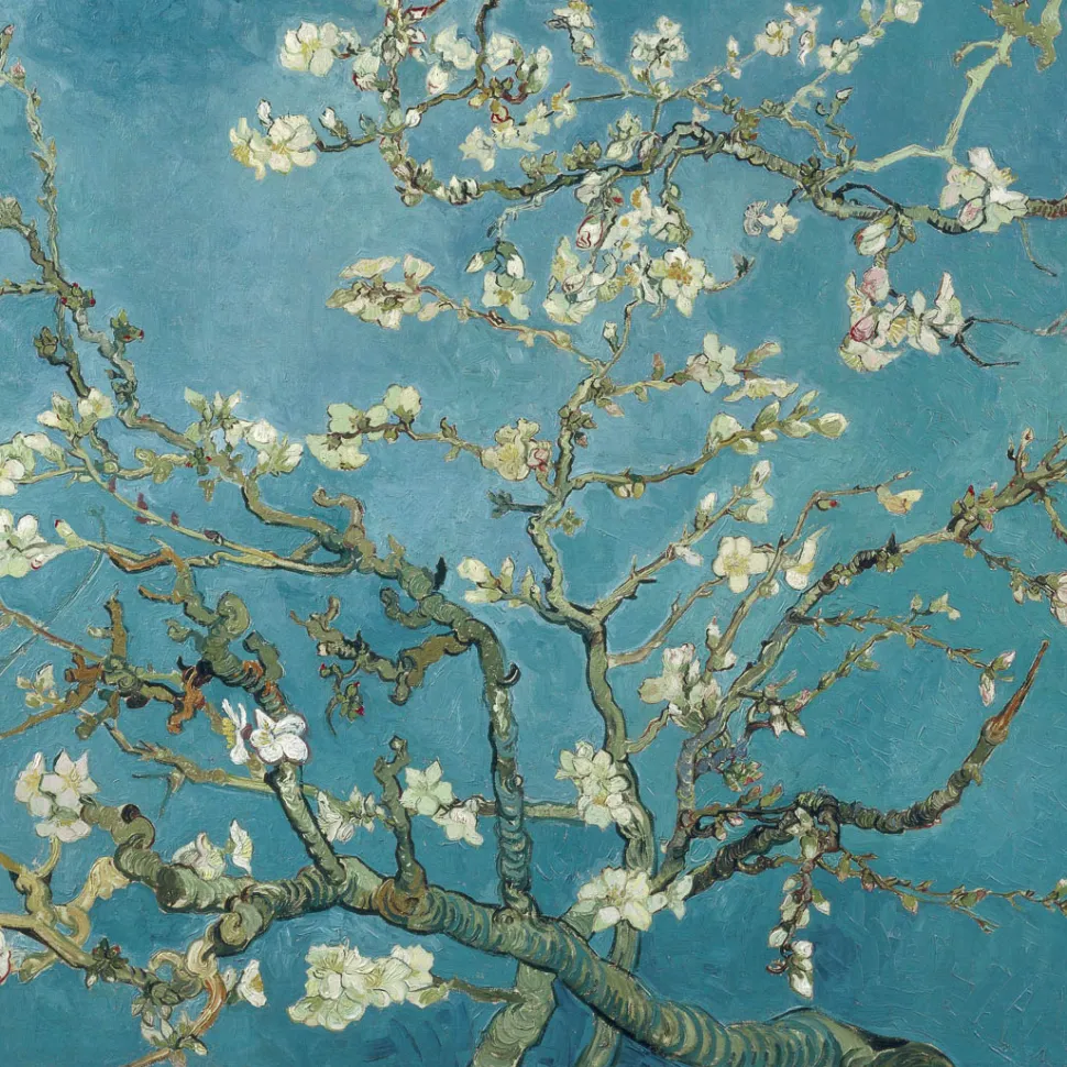 Poduszka dekoracyjna Kwitnący migdałowiec Van Gogh