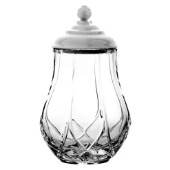Pojemnik kryształowy Blanca 18 cm Crystal Julia