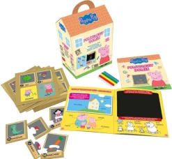 Pomysłowy domek świnka Peppa Książka + Puzzle