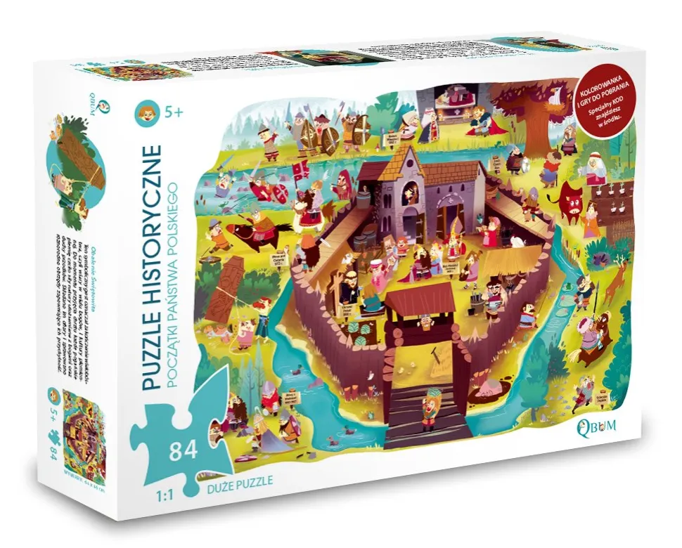 Puzzle Początki Państwa Polskiego 5+