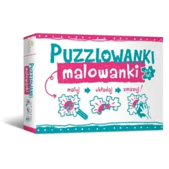 Puzzlowanki Malowanki. Maluj, układaj, zmazuj!
