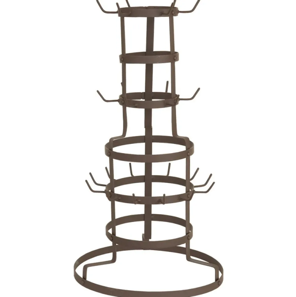 Stojak na kubki metalowy wysoki 54 cm