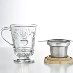 Szklanka zaparzacz do herbaty Versailles Wersal Muszla 240 ml