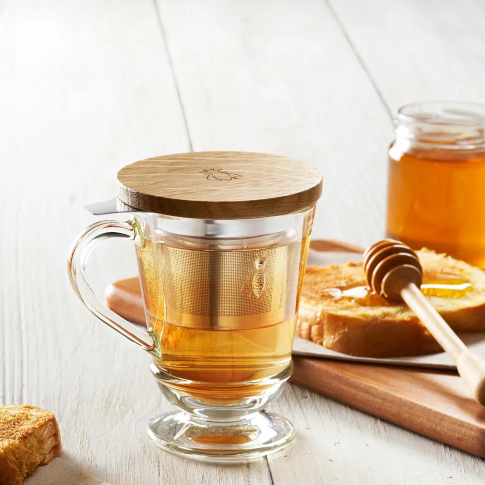Szklanka zaparzacz do herbaty Pszczoła Abeille La Rochere
