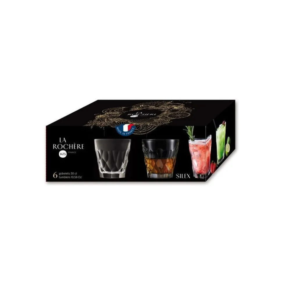 Szklanki do drinków Silex komplet 6 szt. La Rochere Szklanka 290 ml