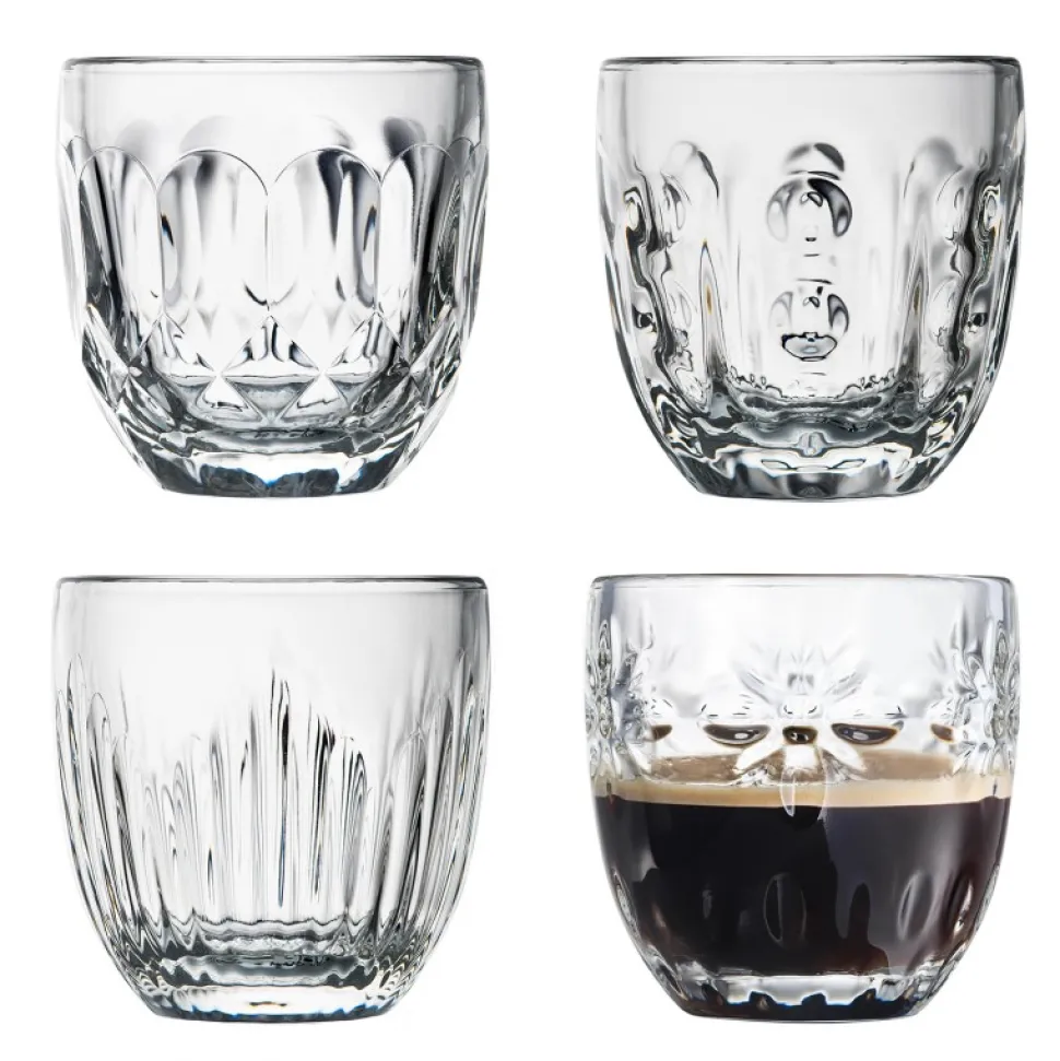Szklanki do espresso do kawy 100 ml komplet 4 szt.