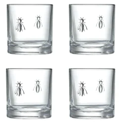 Szklanki do Whisky komplet 4 szt. Abeille Pszczoła La Rochere 300 ml