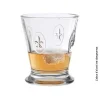 Szklanki Fleur de lys Lilijka La Rochere przezroczyste 250 ml 6 szt.