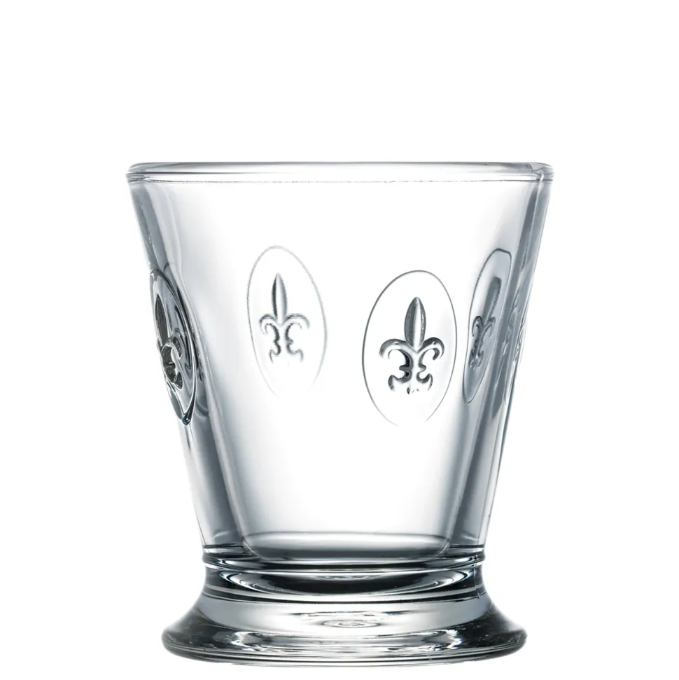 Szklanki Fleur de lys Lilijka La Rochere przezroczyste 250 ml 6 szt.