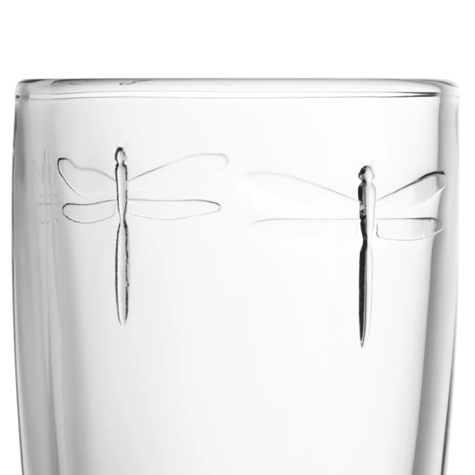 Szklanki Libellules Ważka La Rochere przezroczyste 390 ml 6 szt.