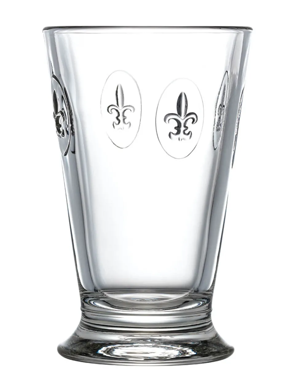 Szklanki wysokie Fleur de lys Lilijka La Rochere przezroczyste 300 ml 6 szt.
