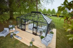 Szklarnia ogrodowa oranżeria Grand Oase (18,8 m2; 5,11 x 3,68 x 2,79 m)