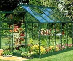 Szklarnia ogrodowa Popular 106 zielona (6,3 m2; 1,93 x 3,17 x 1,95 m)