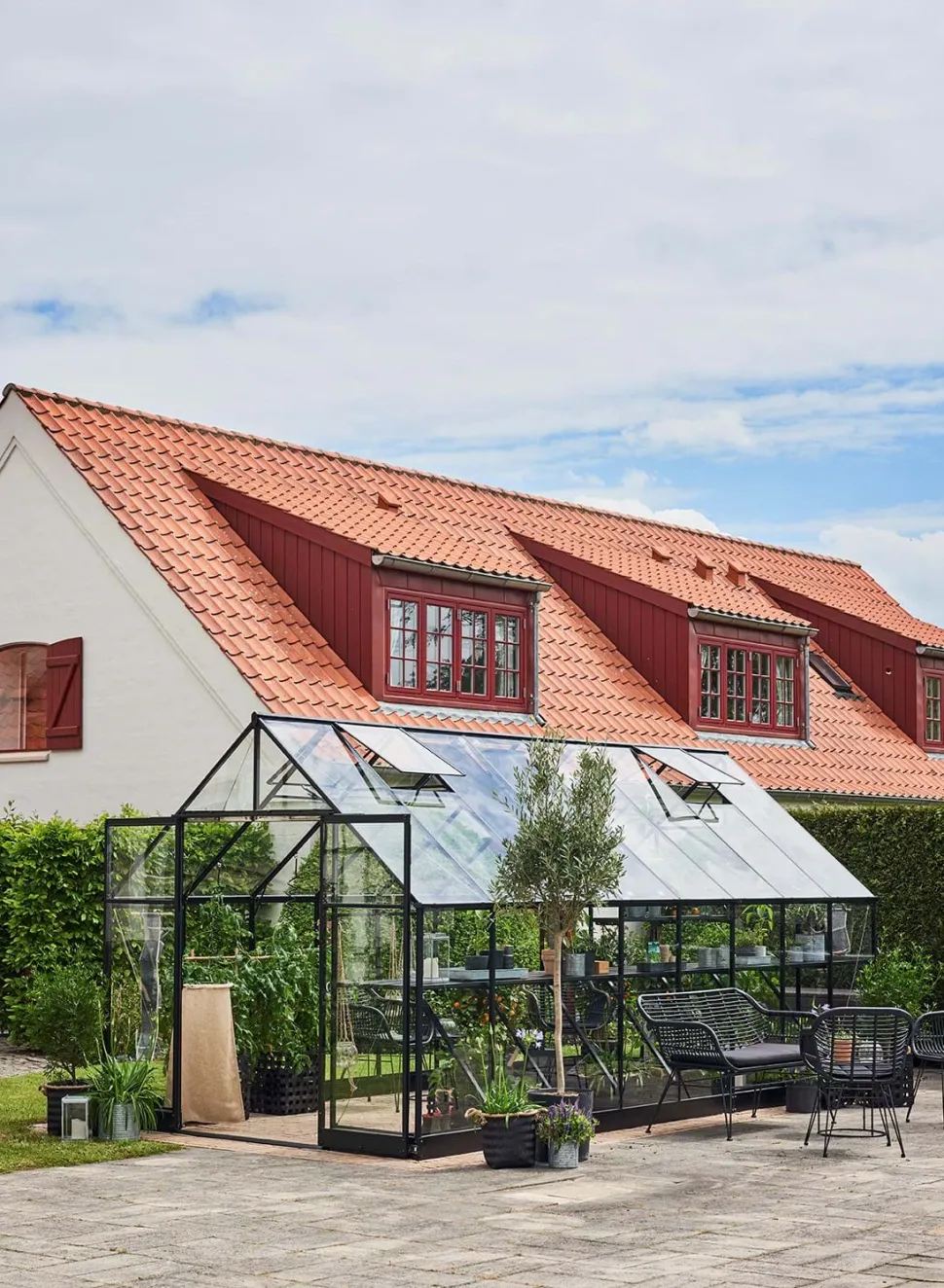 Szklarnia ogrodowa QUBE 816 (13 m2; 4,98 x 2,51x2,46m)