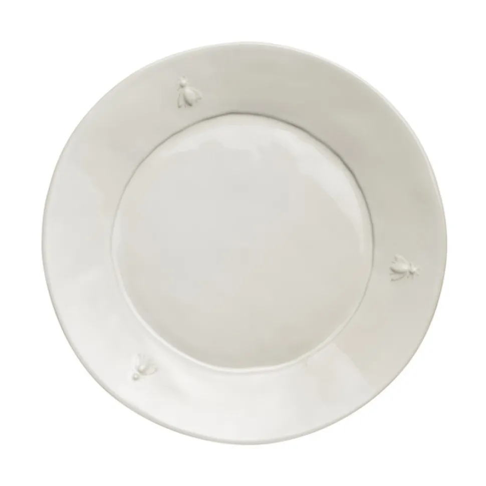 Talerz Ceramiczny Pszczoła Kremowy La Rochere komplet 4 szt. 27 cm