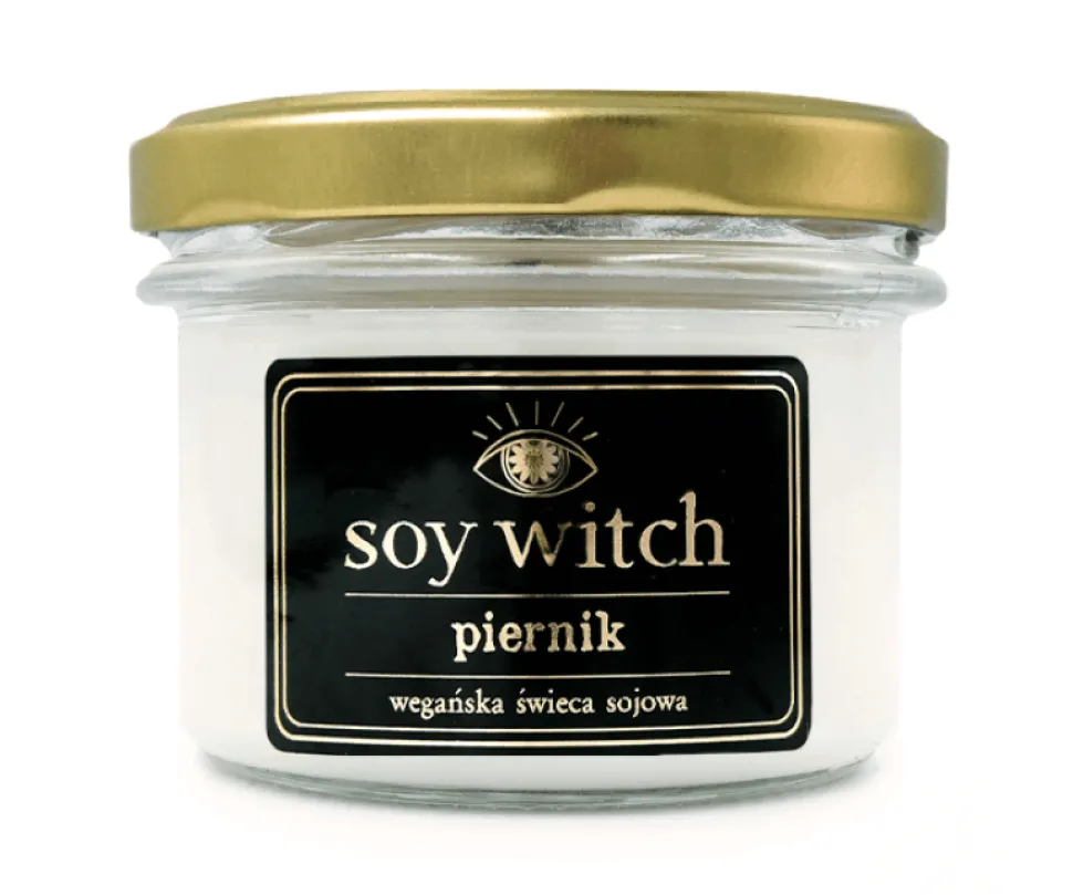 Świeca sojowa świąteczna piernik Soy Witch 250 ml