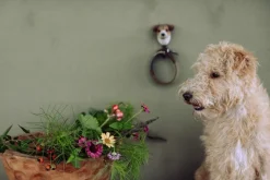 Wieszak do przedpokoju drewniany ręcznie robiony Jack Russell Terrier