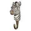 Wieszak drewniany ręcznie robiony zebra