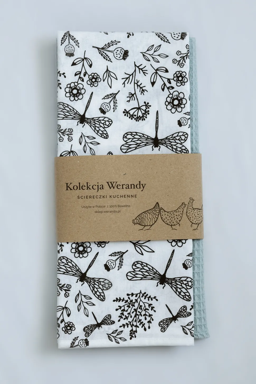 Zestaw ścierek kuchennych Łąka - Kolekcja Werandy