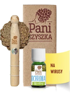 ZESTAW Pani Szyszka™ (mieszanka do inhalacji OCHRONA)